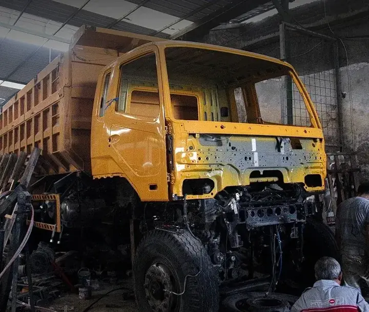 Hasil kerja body repair dan repaint