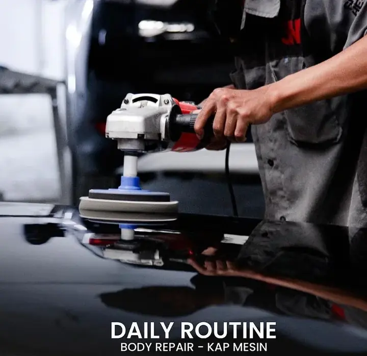 Dokumentasi layanan kendaraan di 1Premium Autocare